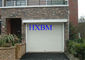 Residential Horizontal Aluminium Garage Doors With Automatic Safety Protection Device