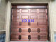 0.426 Thickness EPDM Gasket 6063 -T5 Aluminum Garage Doors for villas